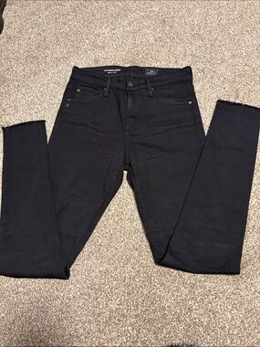 AG Adriano Goldschmied The Farrah Skinny Jeans in Black